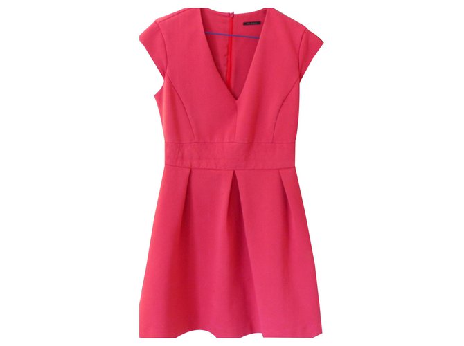 Elegant dress IKKS Pink Synthetic  ref.145070
