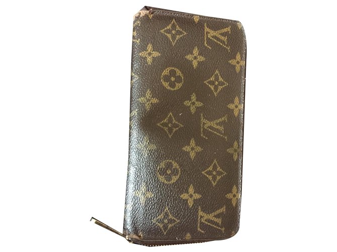 zippy from louis vuitton Brown Leather  ref.145080
