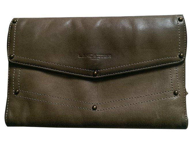 Autre Marque Wallets Beige Leather  ref.145081
