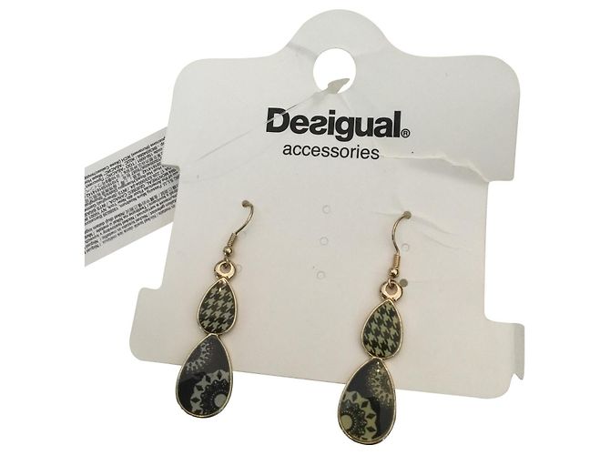 Desigual Ohrringe Silber Bunt Mehrfarben