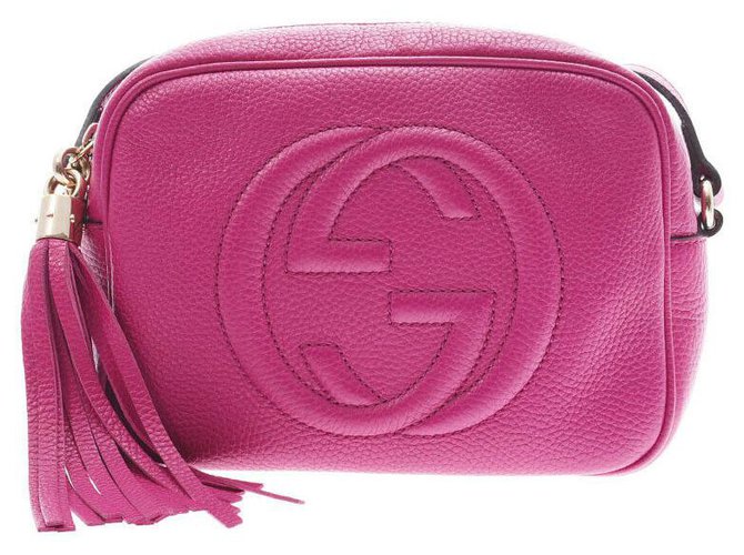 GUCCI MARMONT Cuir Rose  ref.145252
