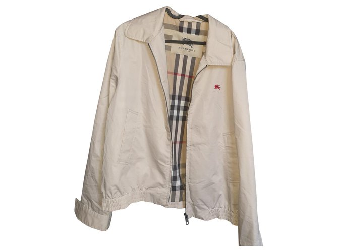 Burberry Short jacket Beige Cotton  - Joli Closet