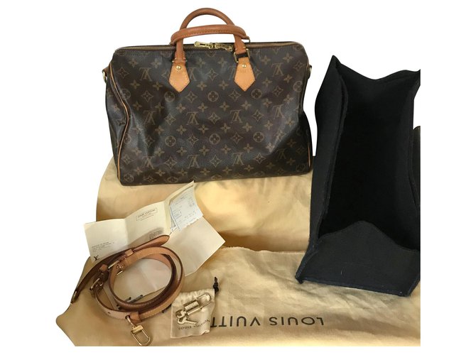 Handbag Organizer For Louis Vuitton Speedy 35 Bag with Single