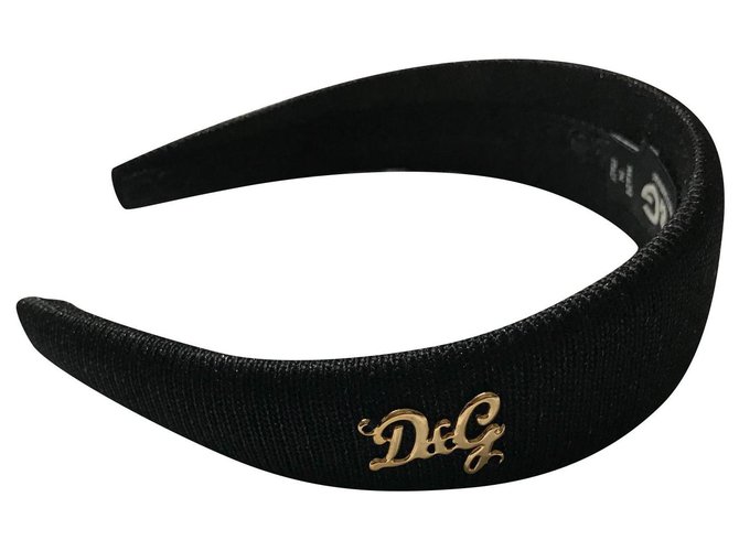 Dolce & Gabbana Accessoires pour cheveux Noir  ref.145315