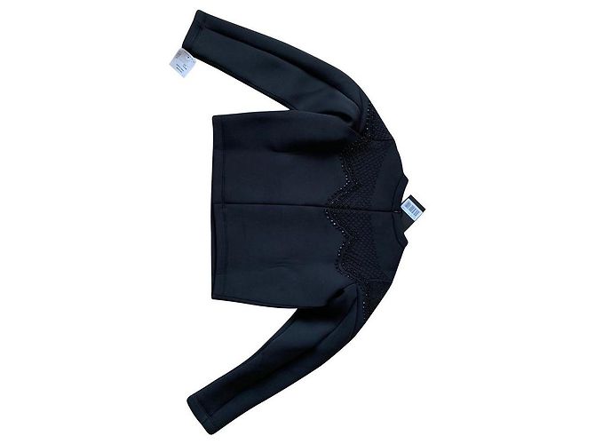 Dsquared2 Schwarzer Pullover aus Polyester Mädchen 11-12 Jahre 