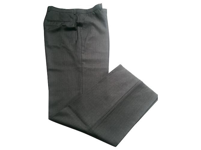 Giorgio Armani Pants Grey Cashmere Wool  - Joli Closet