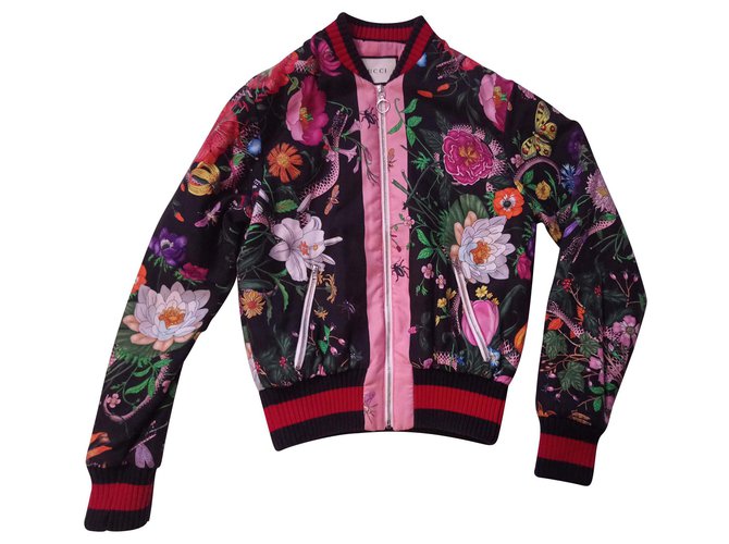 Gucci Jackets Multiple colors Silk  ref.145385
