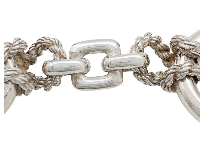 Hermès Hermes Bracelet "Douarnenez 127" in silver.  ref.145504