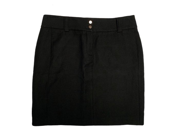 Paul & Joe Skirts Black Cotton  ref.145508