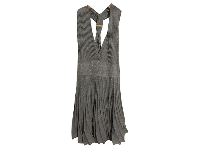 Joseph Top o mini abito a collo alto Argento
