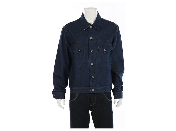 Jaqueta jeans Paul Smith azul de algodão Tamanho L