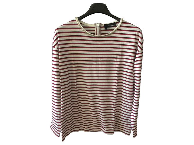 The Kooples Tops Red Cotton  ref.145620