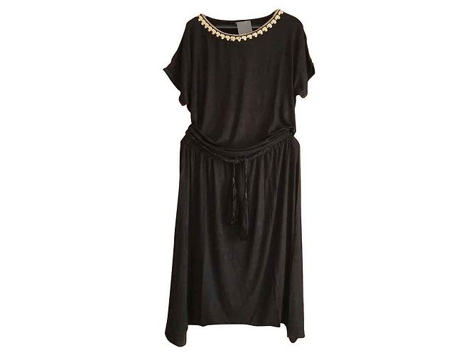 Autre Marque Conjunto preto e dourado Jabador