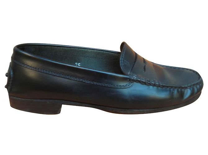 Tod's mocasines tamaño de Tod 35 Negro