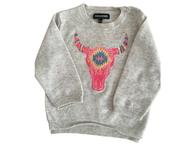 Zadig & Voltaire Sweaters Grey Wool  ref.145729