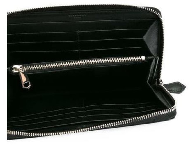 Billetera larga con estampado Bambi negro de Givenchy Cuero Becerro  ref.145835