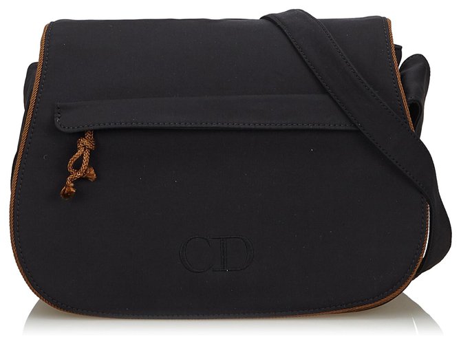 Dior Black Nylon Crossbody Bag Cloth  ref.145857