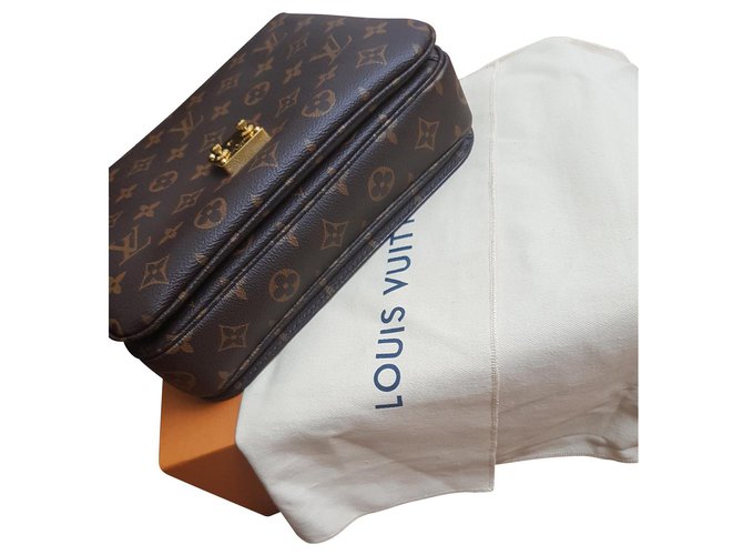 Louis Vuitton Metis Brown Leather  ref.145942