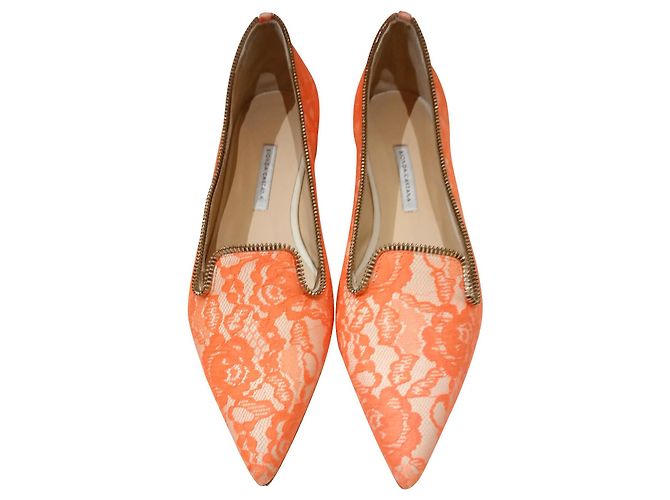 Bionda Castana bailarinas Naranja