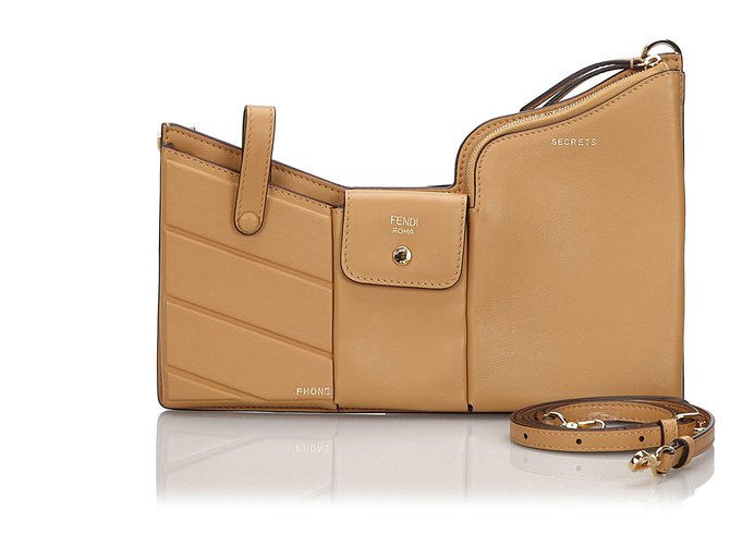 fendi 3 pockets mini bolsa