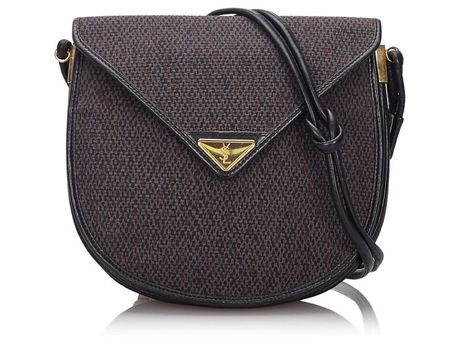 ysl grey crossbody bag
