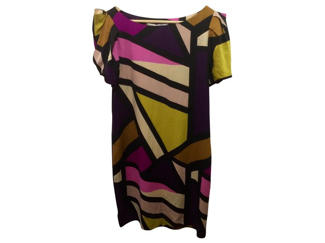 Diane Von Furstenberg Lionel silk dress Multiple colors  ref.146651