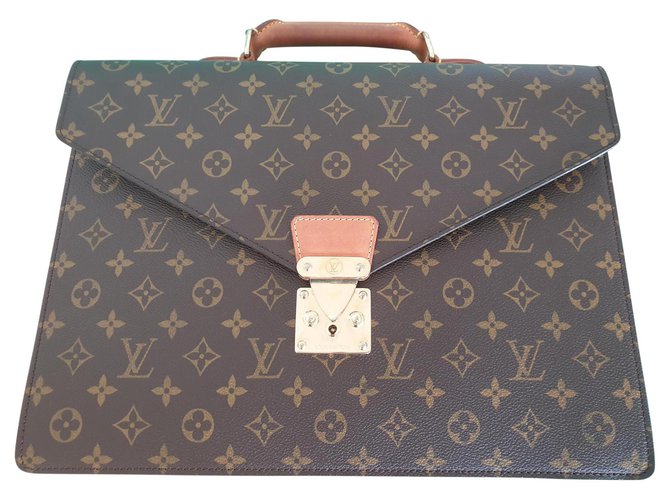 Beautiful piece from the past LV Serviette Conseiller Briefcase in Monogram  : r/Louisvuitton