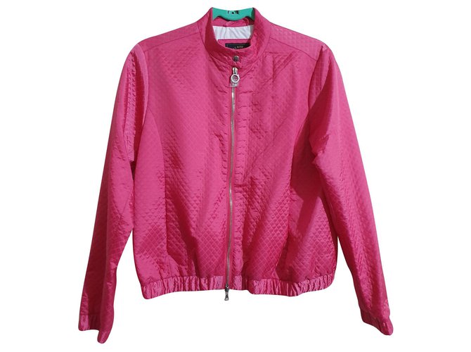 Autre Marque Jackets Pink Polyester Polyamide Nylon  ref.146854
