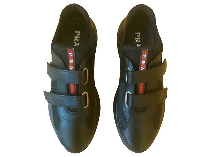 Prada Sneakers, taille 38,5 Noir