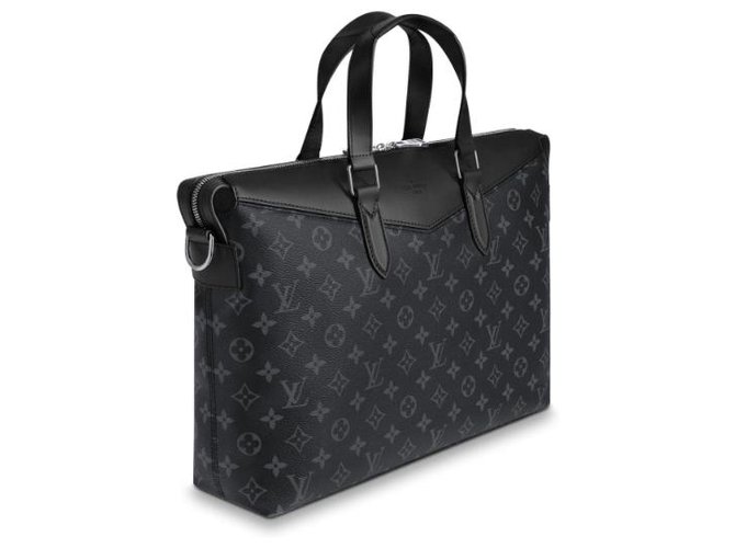 Louis Vuitton briefcase new Grey Leather  ref.147045
