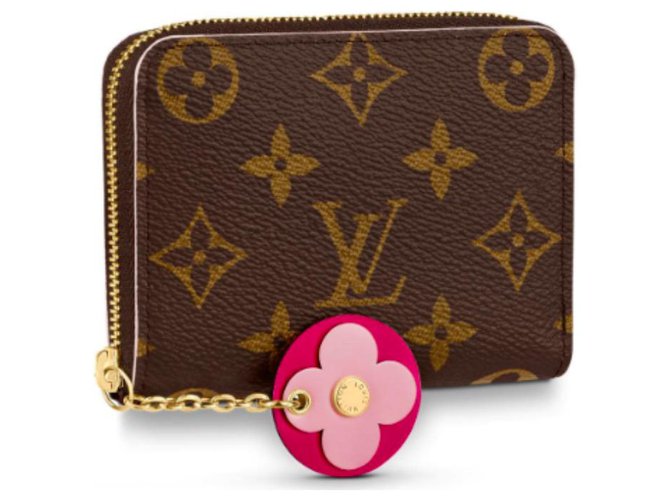 Louis Vuitton Zippy Wallet Cuir Marron  ref.147047
