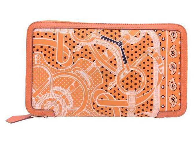 orange wallets