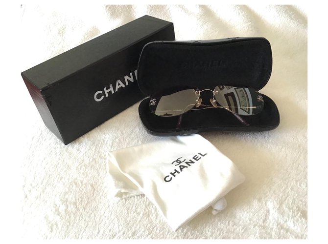 Chanel 4013 Rosa Beige Metal  ref.147378