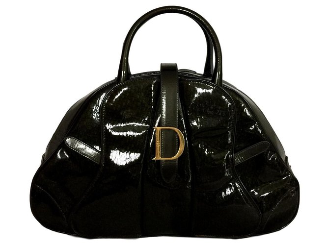 Saddle Dior sella Cachi Pelle verniciata  ref.147426