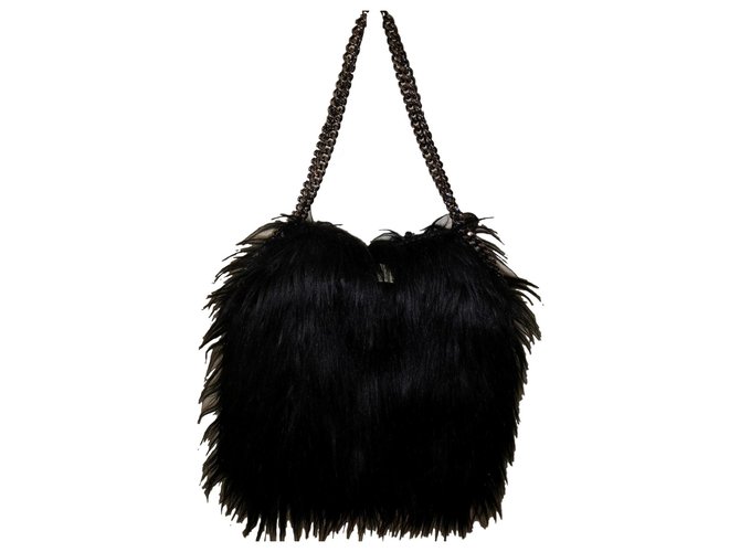 Stella Mc Cartney Falabella Fur free fur Black ref.147457 - Joli