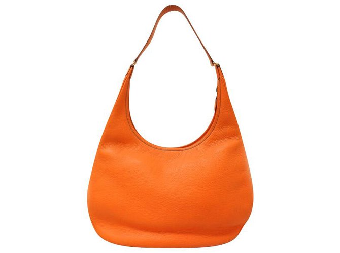 Hermès Gao Orange Leather  ref.147959