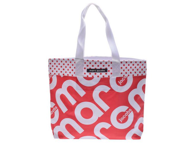 marc jacobs red tote bag