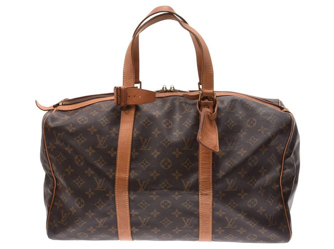 Louis Vuitton Keepall 45 Brown Cloth  ref.148447