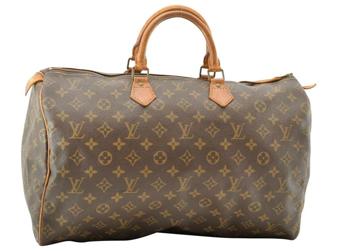 Louis Vuitton Speedy 40 Toile Marron  ref.148527