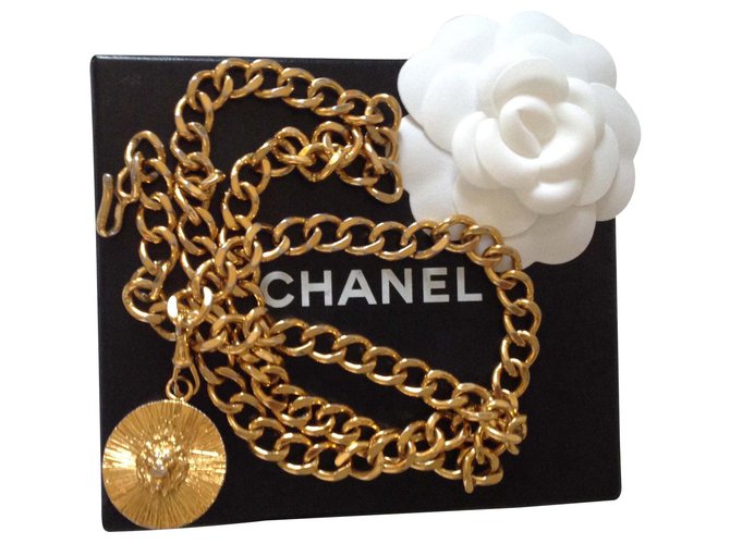 Chanel vintage Golden Metal  ref.148800