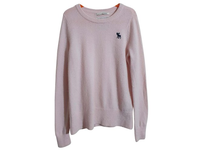 Abercrombie & Fitch Knitwear Pink Cashmere  ref.148836