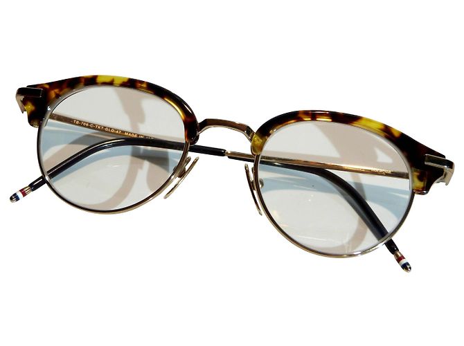Thom Browne óculos Tom Browne nova-iorque Caramelo