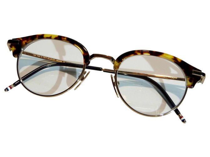 Thom Browne glasses Tom Browne new-york Caramel Gold  ref.148844