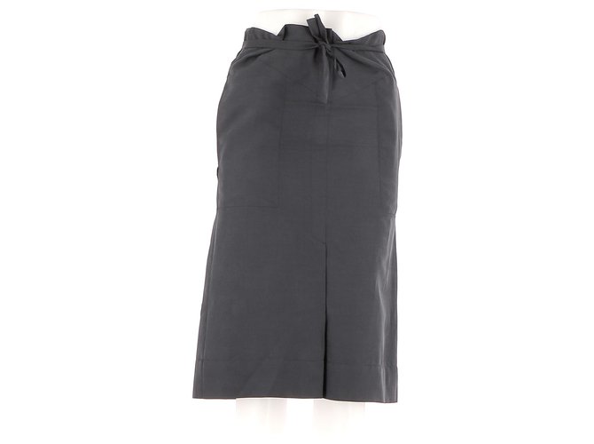Isabel Marant Etoile Skirt suit Black Silk  ref.148861