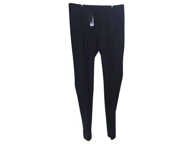 Karl Lagerfeld Pantalones Negro Lana  ref.148928