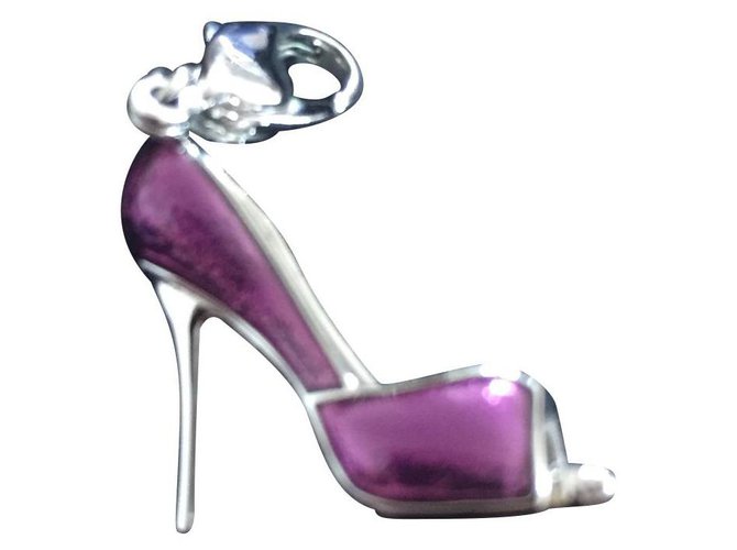 Swarovski Heeled shoe pendant Purple Metal  ref.148963