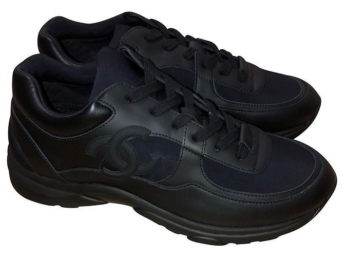 Cambon Chanel Sneakers da uomo Nero