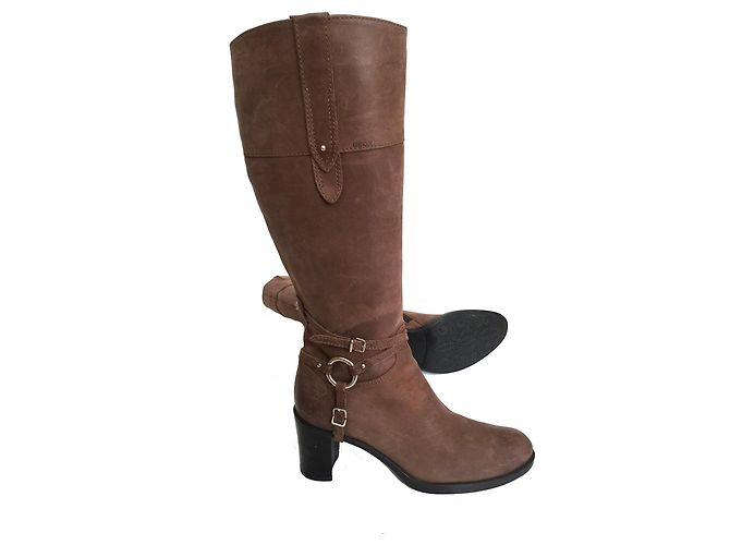 Geox Leather knee high boots