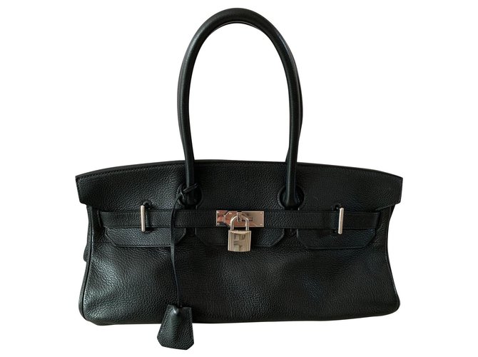 Hermès Birkin Shoulder Black Leather  ref.149144