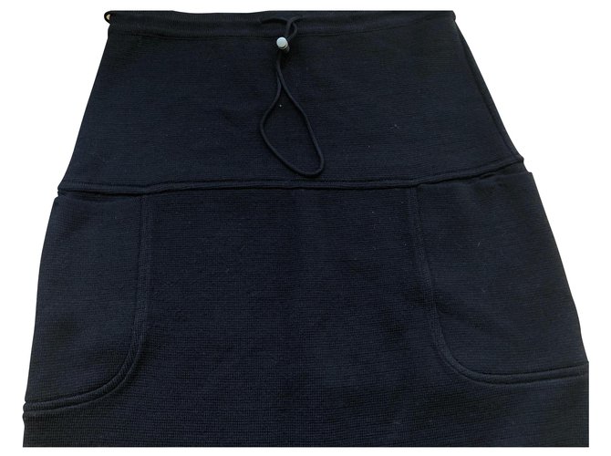 Sonia Rykiel Skirts Black Wool  ref.149484